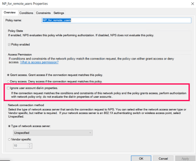 mfa-for-vpn-ignore-dial-in-uncheck
